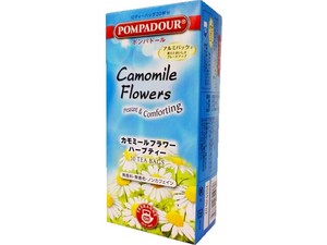 ポンパドール カモミールフラワー ティーバッグ 1.5gX10袋 x6 【紅茶】