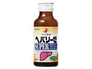 ゼリア新薬 ヘパリーゼ スーパー 瓶 100ml x10 【機能性飲料】