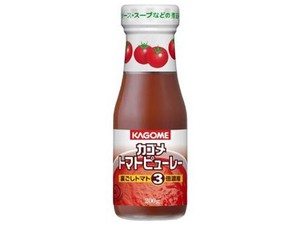 カゴメ トマトピューレー 瓶 200g x10 【瓶詰め】