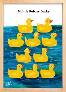エリック・カール  Eric Carle 10 Little Rubber Ducks