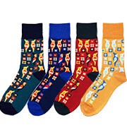 Crew Socks Blooming Socks 4-colors