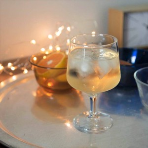 今夜は家飲み♪ ステムの短いワイングラス 220ml【ガラス】[イタリア製/洋食器]