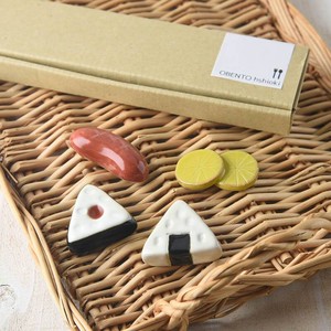 Mino ware Chopsticks Rest Gift Set 4-types Made in Japan