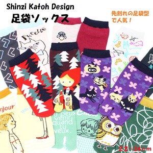【Shinzi Katoh】お洒落！可愛い♪　レディース足袋ソックス