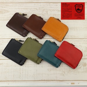 Wallet Cattle Leather Mini Made in Japan