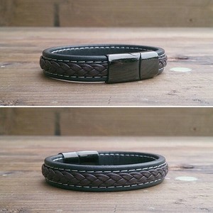 Leather Bracelet Brown Leather