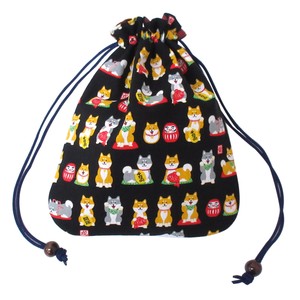 Pouch Shiba Dog 3-colors Made in Japan