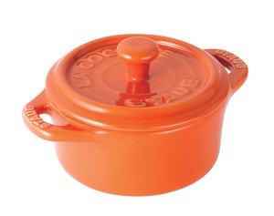 Baking Dish Ceramic Orange