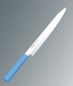Master Cock Antibacterial Color Kitchen Knife Yanagiba Knife 21cm