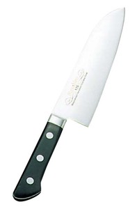 Masahiro With Flange Molybdenum Steel Santoku type Gyuto Knife 17.5cm