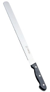 文明銀丁　パン切ナイフ（モリブデン鋼）35cm