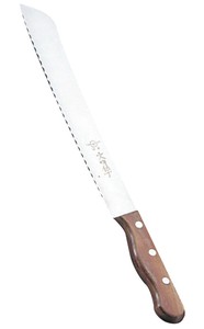 文明銀丁　パン切ナイフ（モリブデン鋼）26cm