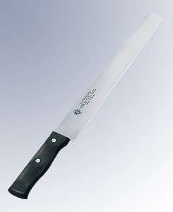 堺孝行　カステラナイフ（ｽｳｪｰﾃﾞﾝｽﾃﾝﾚｽ鋼）直刃