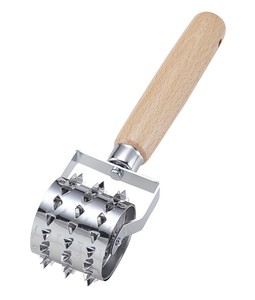 Meat Rolling Pounder With Wooden Handle