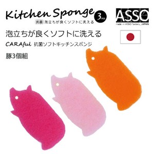 Kitchen Sponge Antibacterial 3-pcs