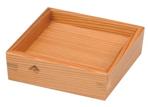 木製　受け皿（小）89×89×H26