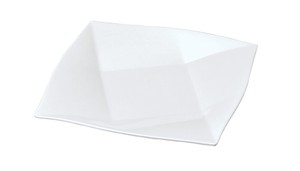 ニューホワイト　折紙盛皿
