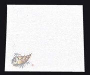 新松花堂　敷懐紙　四寸（100枚入）NY-5　たけのこ（2月〜4月）