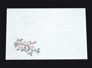 尺三　懐石まっと　抗菌遠赤和紙(100枚入)WS-5山茶花(11月〜1月)