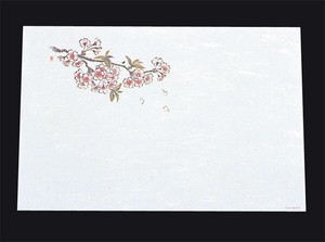 尺三 懐石まっと 抗菌遠赤和紙(100枚入)WS-9 桜(3月〜4月