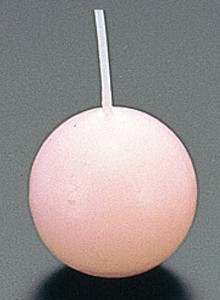 フローティングキャンドル　ボール型　FL（12個入）ピンク