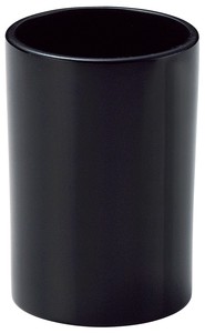 樹脂製　伝票立　丸　ブラック　M40−139