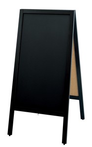 チョーク用　スタンド黒板　和風タイプ　TBD70−2