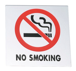金属サイン　禁煙マークNOSMOKING　KS778−6