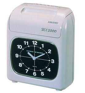 AMANO　電子　タイムレコーダー　BX−2000