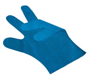 サクラメン手袋　デラックス（100枚入）ブルー　35μ