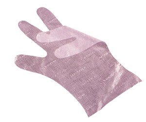 サクラメン手袋　デラックス（100枚入）ピンク　35μ