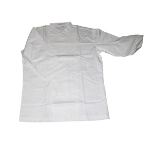 コックシャツ（男女兼用）BA1208−0　オフホワイト