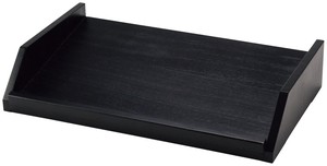 木製　オーガナイザーボックス用スタンド　1段3列　黒