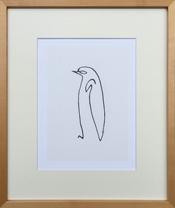 アートフレーム　パブロ・ピカソ Pablo Picasso Le pingouin-NA
