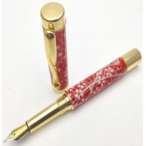 Mino washi Fountain Pen Fountain pen Hemp Leaves M Made in Japan