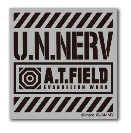 A.T.FIELD ステッカー U.N.NERV ATF-007 エヴァンゲリオン 【新商品】
