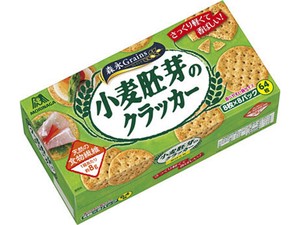 森永製菓 小麦胚芽のクラッカー 64枚 x4 【クッキー】