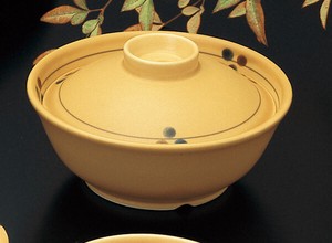 葵　1911C−16　黄瀬戸　煮物碗・小（蓋）