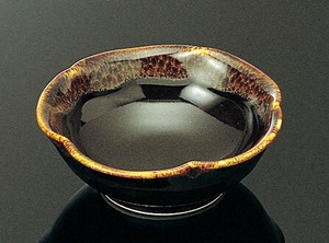 葵　19472−21　天目　梅浅鉢