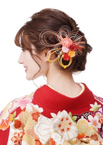 ヘアーアクセサリー髪飾り レトロポップ系