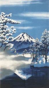 のれん富士四季　冬