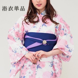 Kimono/Yukata single item Flower Pink Sakura Ladies'