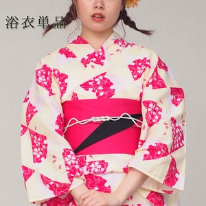 Kimono/Yukata single item Flower Sakura Ladies'