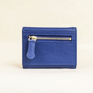 【ToocTooc】 三つ折り (Blue) コンパクト ミニ財布 レディース ブルー