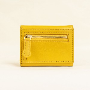 【ToocTooc】 三つ折り (Yellow) コンパクト ミニ財布 レディース イエロー