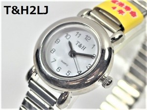 T＆Hレディース腕時計　ジャバラベルト　日本製高性能省電力ムーブメント　電池寿命4年以上
