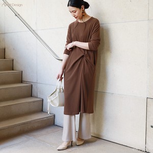 Casual Dress Design Knit Sew Long One-piece Dress