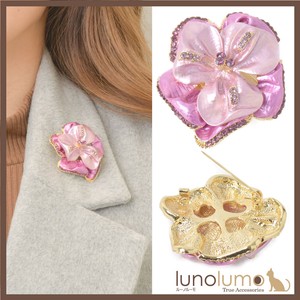 Brooch Flower Pink Presents Ladies' Brooch
