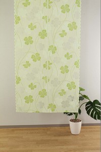 Japanese Noren Curtain Clover