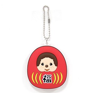 Sekiguchi Doll/Anime Character Plushie/Doll Monchhichi Daruma Rubber Mascot